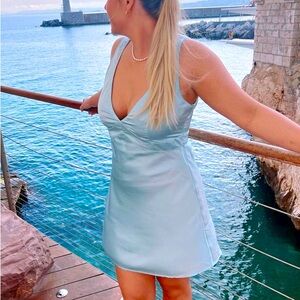 ABERCROMBIE & FITCH Satin Slip Dress